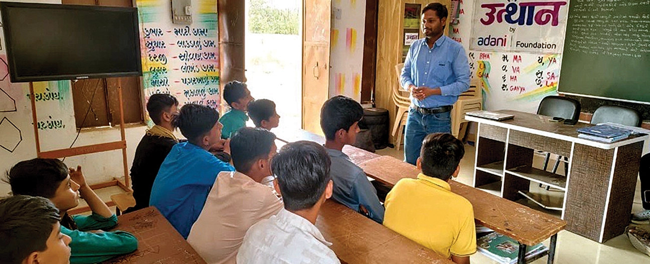 Utthan classroom session