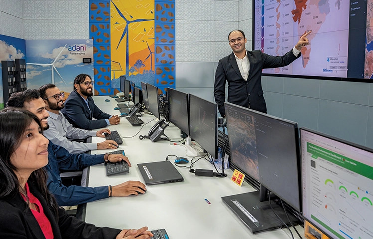 AGEL Security Operations Centre / control room